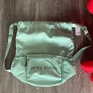 Pure Barre Light Green Women's Backpack
